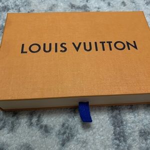 Authentic wallet size Louis Vuitton gift box